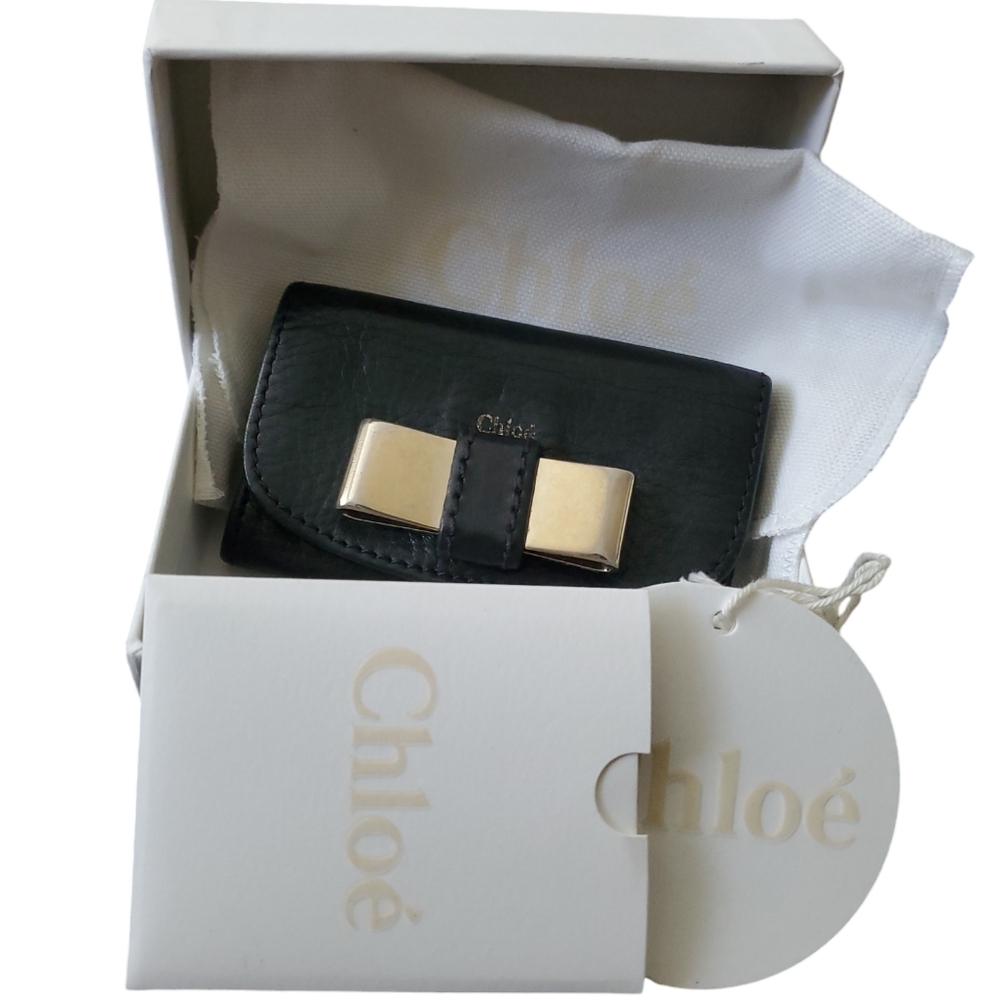 Chloe Leather Key Holder